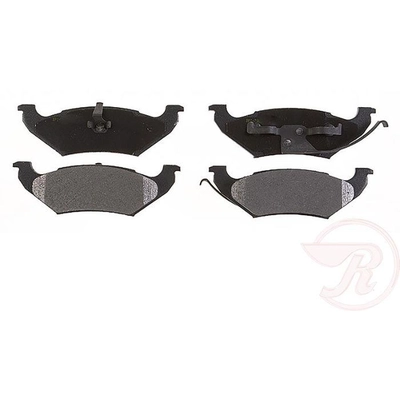 Rear Semi Metallic Pads by RAYBESTOS - PGD751M pa1