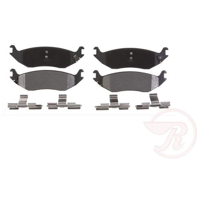 Rear Semi Metallic Pads by RAYBESTOS - PGD898M pa1