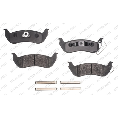 RS PARTS - RSD1040AMH - Rear Semi Metallic Pads pa1