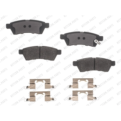 RS PARTS - RSD1100MH - Rear Semi Metallic Pads pa1