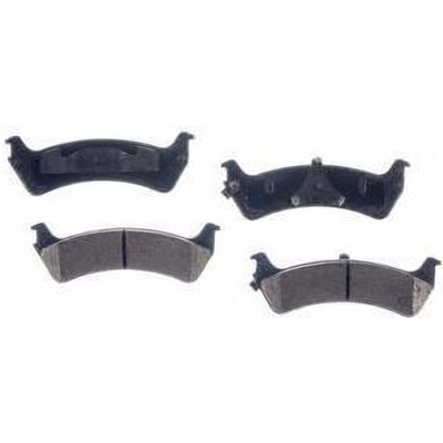 Rear Semi Metallic Pads by RS PARTS - RSD667AMH pa1