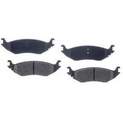 Rear Semi Metallic Pads by RS PARTS - RSD898MH pa1