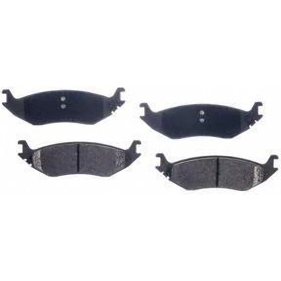 RS PARTS - RSD967MH - Rear Semi Metallic Pads pa1