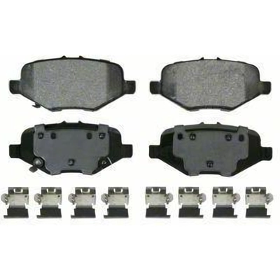 Rear Semi Metallic Pads by WAGNER - ZX1613 pa1