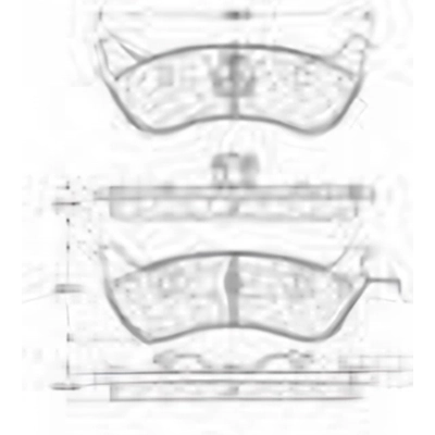 CENTRIC PARTS - 106.06900 - Rear Disc Brake Pad Set pa1