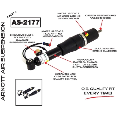 Rear Shock Absorber by ARNOTT - AS2177 pa1