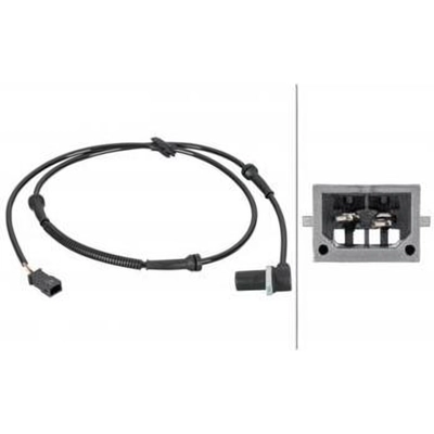 Rear Wheel ABS Sensor by HELLA - 012806831 pa1