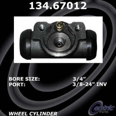 Cylindre de roue arrière by CENTRIC PARTS - 134.67012 pa4