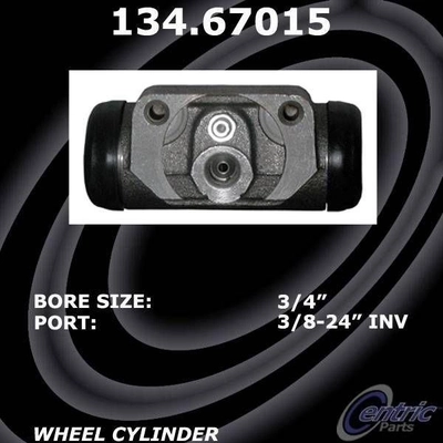 Cylindre de roue arrière by CENTRIC PARTS - 134.67015 pa4