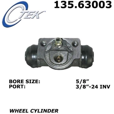 Cylindre de roue arrière by CENTRIC PARTS - 135.63003 pa4