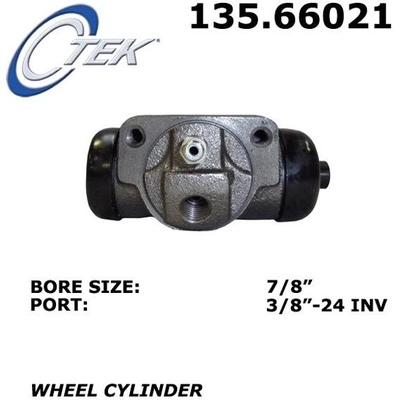 Rear Wheel Cylinder by CENTRIC PARTS - 135.66021 pa3