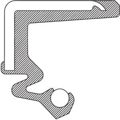 Joint de roue arrière by NATIONAL OIL SEALS - 710479 pa4