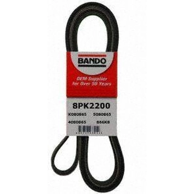 Serpentine Belt by BANDO USA - 8PK2200 pa4