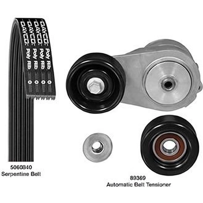 DAYCO - 5060840K1 - Ensemble de composant d'entraînement de courroie serpentine pa2
