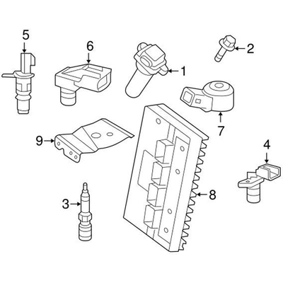 Spark Plug by MOPAR - 68303913AA pa1