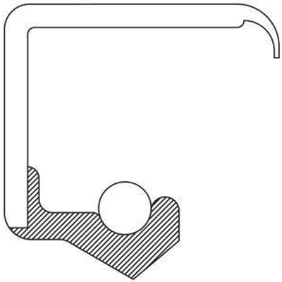 Steering Gear Seal by NATIONAL OIL SEALS - 480821 pa2