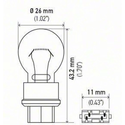 Tail Light by HELLA - 3157 pa3