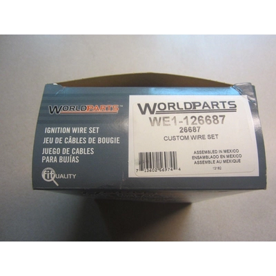 Ensemble de fil d'allumage de résistance sur mesure by WORLDPARTS - WE1-126687 pa1