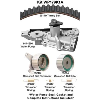 Kit de courroie de distribution avec pompe à eau by DAYCO - WP179K1A pa1