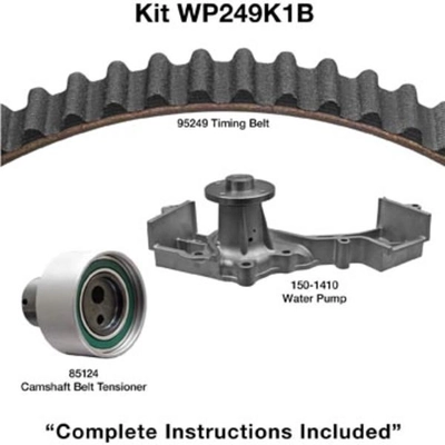 Kit de courroie de distribution avec pompe à eau by DAYCO - WP249K1B pa1