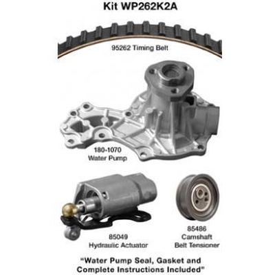 Timing Belt Kit With Water Pump by DAYCO - WP262K2A pa2