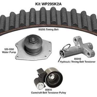 Kit de courroie de distribution avec pompe à eau by DAYCO - WP295K2A pa2