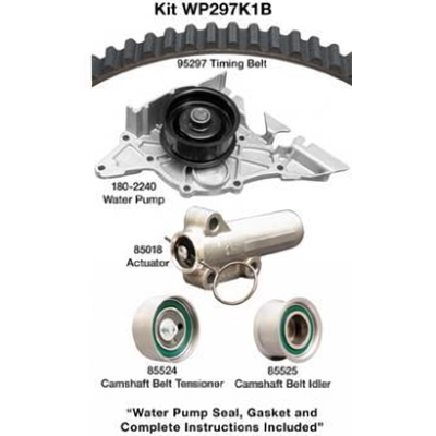 Timing Belt Kit With Water Pump by DAYCO - WP297K1B pa2