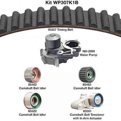 DAYCO - WP307K1B - Kit de courroie de distribution avec pompe à eau pa4