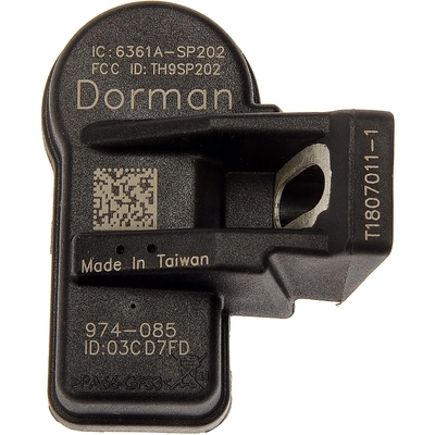 DORMAN - 974-085 - Tire Pressure Monitoring System (TPMS) Sensor pa3