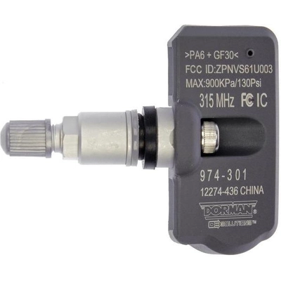 DORMAN (OE SOLUTIONS) - 974-301 - Tire Pressure Monitoring System Sensor pa6