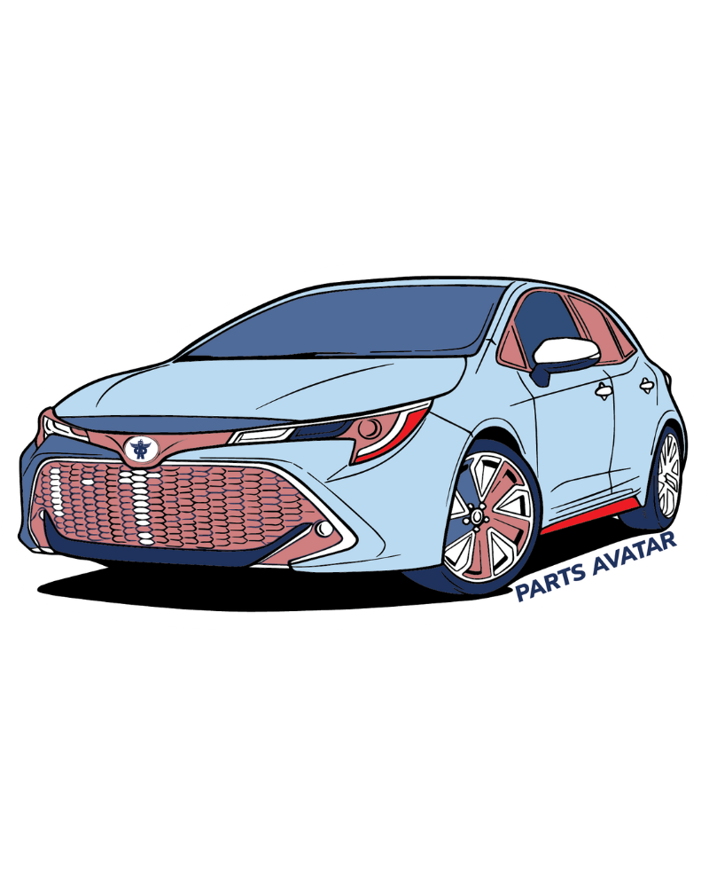 Order Toyota Corolla Car Air Freshener For Your Vehicle