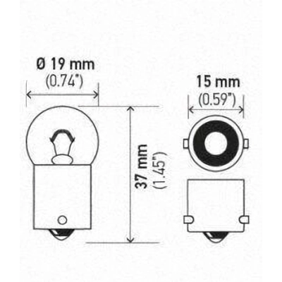 Trunk Light (Pack of 10) by HELLA - 5008 pa22