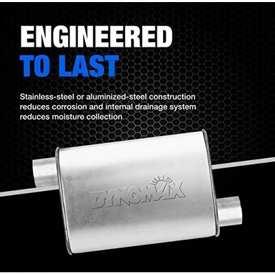 Universal Muffler by DYNOMAX - 17733 pa4