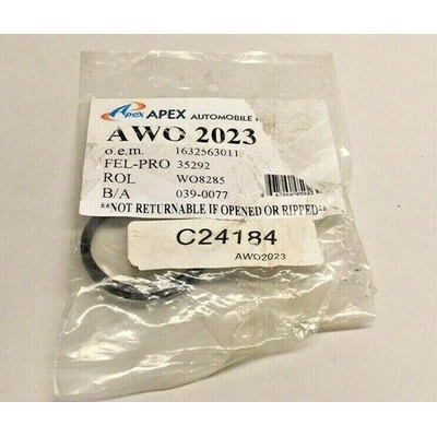 Water Outlet Gasket by APEX AUTOMOBILE PARTS - AWO2023 pa4