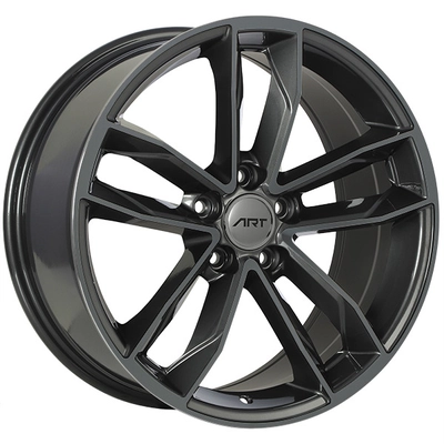 ART - R12918001 - 129 Replica Roues Dark Gunmetal 18x8 +35 5x112mm 66.5mm pa1