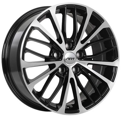 ART - R16317001 - 163 Replica Wheels Gloss Black Machined Face 17x7 +35 5x114.3mm 60.1mm pa1