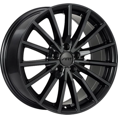 Gloss Black alloy by ART (18x8.0 35.0 mm) pa1