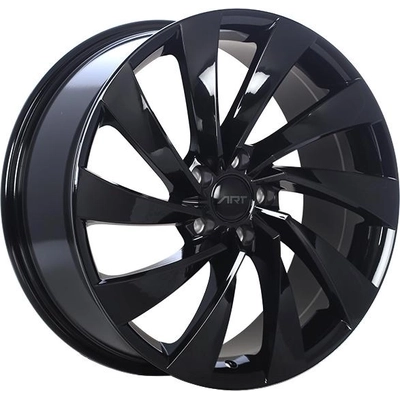 Gloss Black alloy by ART (18x8.0 40.0 mm) pa1