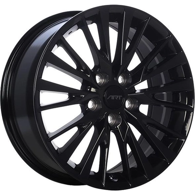 Gloss Black alloy by ART (17x7.0 40.0 mm) pa1