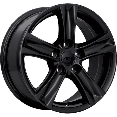 Gloss Black alloy by ART (18x8.0 35.0 mm) pa1