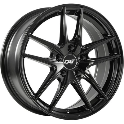 Gloss Black alloy by DAI WHEELS (15x6.5 35.0 mm) pa1