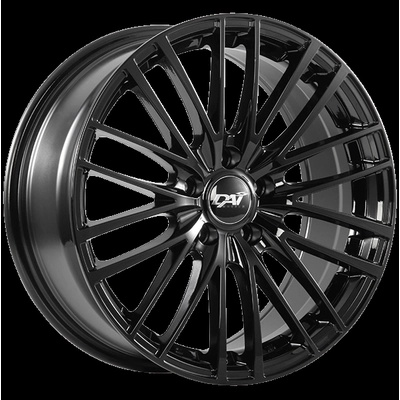 Gloss Black alloy by DAI WHEELS (15x6.5 40.0 mm) pa1