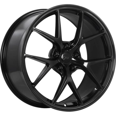 Gloss Black alloy by DAI WHEELS (19x8.5 35.0 mm) pa1