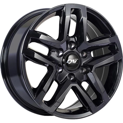 Gloss Black alloy by DAI WHEELS (17x8.0 35.0 mm) pa1