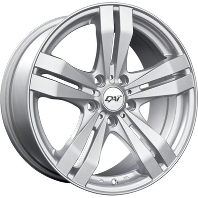 Silver alloy by DAI WHEELS (15x6.5 38.0 mm) pa1