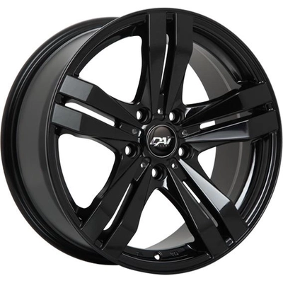 Gloss Black alloy by DAI WHEELS (18x8.0 45.0 mm) pa1