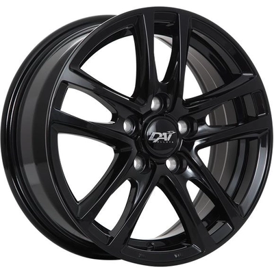 Gloss Black alloy by DAI WHEELS (16x6.5 45.0 mm) pa1