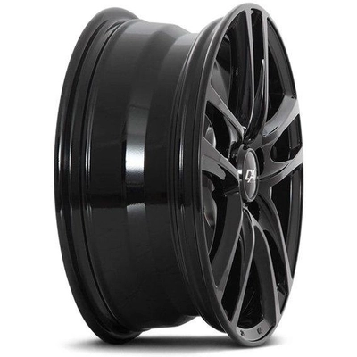 Gloss Black alloy by DAI WHEELS (16x6.5 45.0 mm) pa2