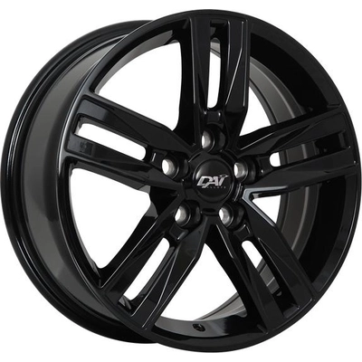 Gloss Black alloy by DAI WHEELS (17x7.0 45.0 mm) pa1