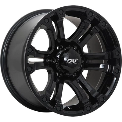 Gloss Black alloy by DAI WHEELS (17x9.0 20.0 mm) pa1